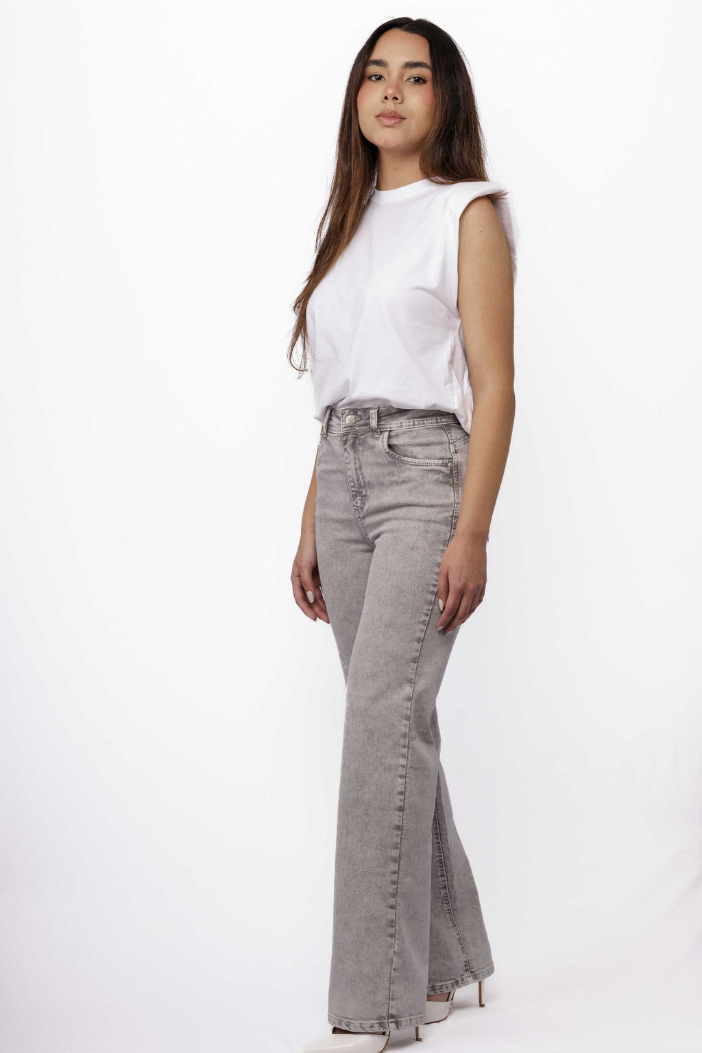 JEAN NOVA GRIS STRECH