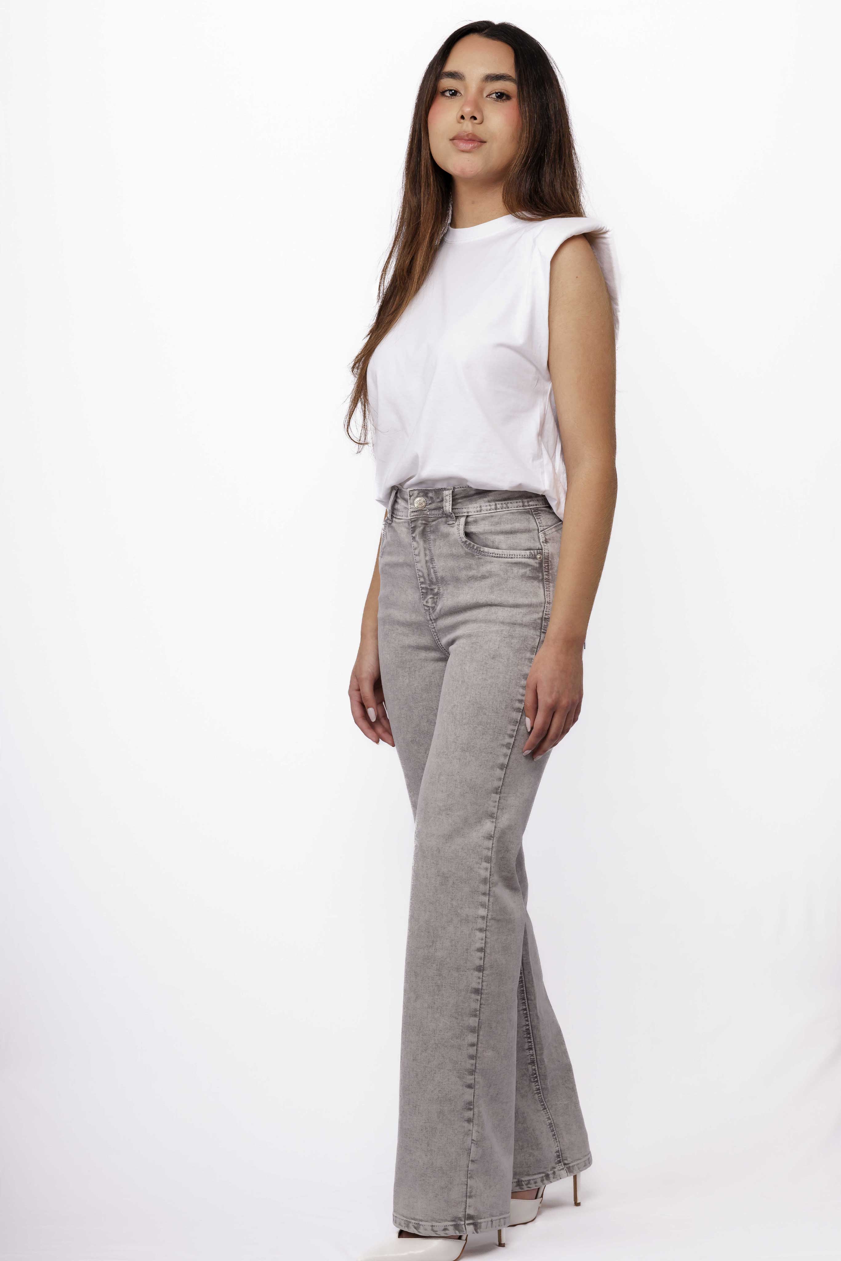 JEAN NOVA GRIS STRECH