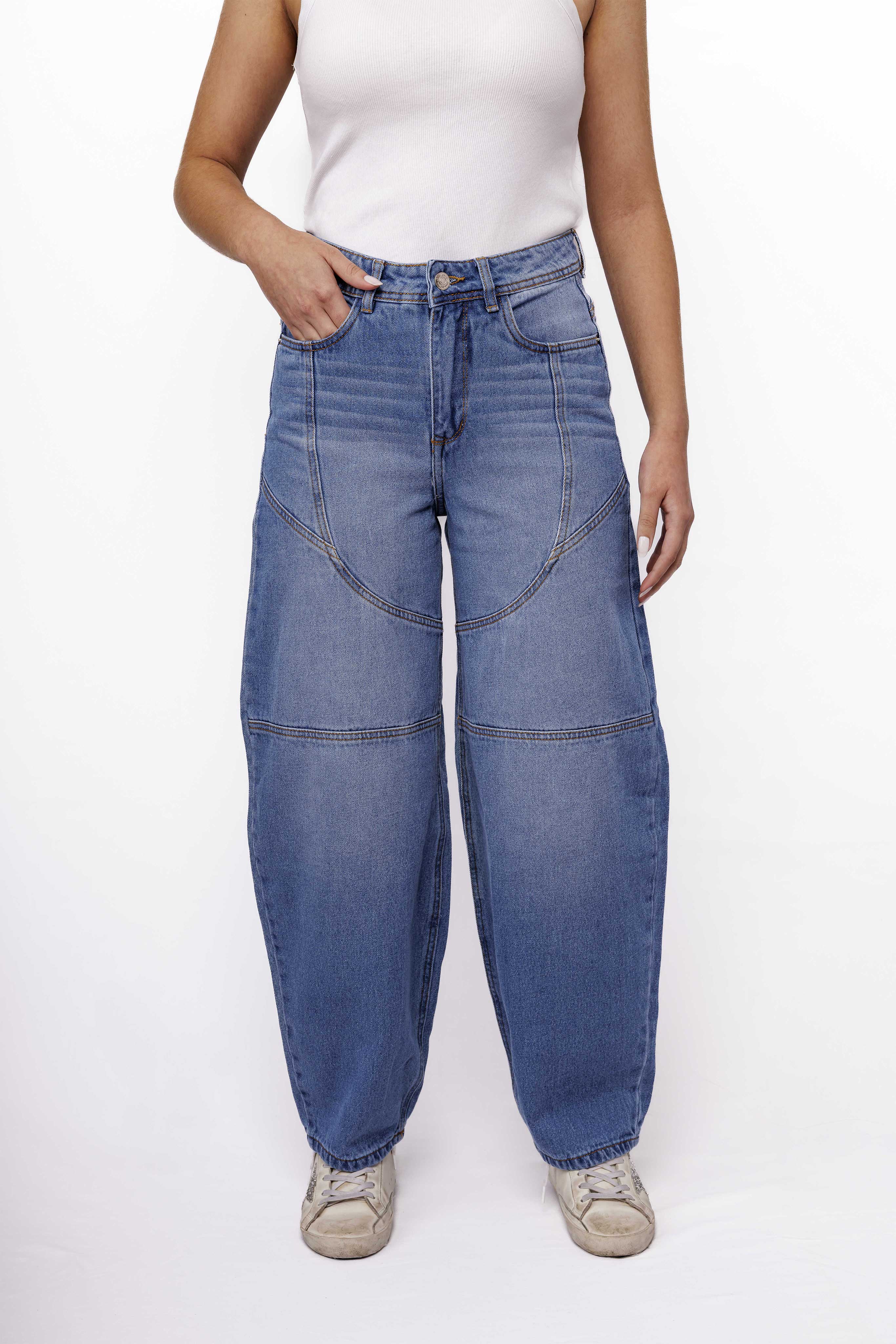 JEAN LINEA AZUL BALLON RIGIDO
