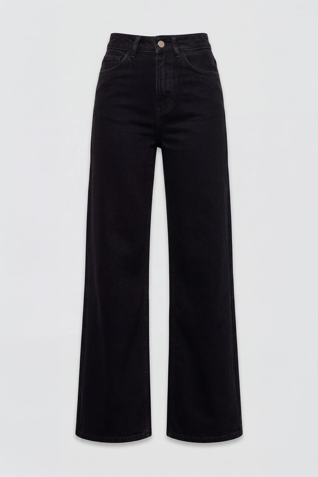 JEAN CLASIC NEGRO TIRO ALTO RIGIDO
