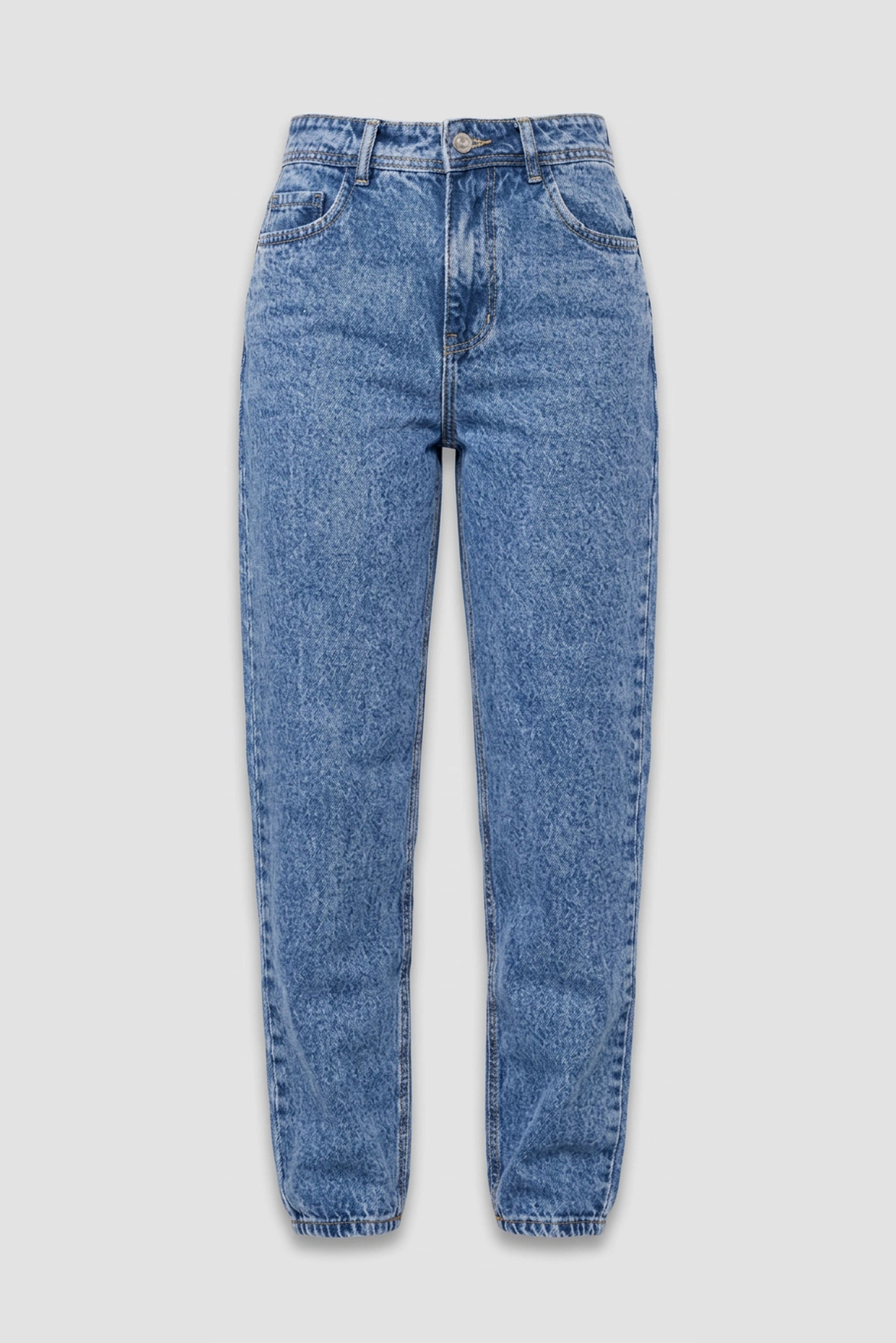 JEAN MOM FIT RIGIDO